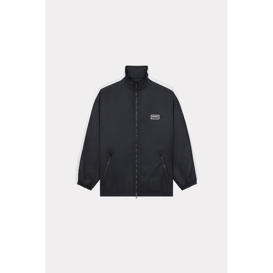 Men Bicolor Kenzo Paris Track Jkt - Black