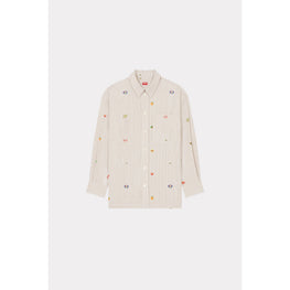 Men Fruit Stickers Oversize Sh - Camel