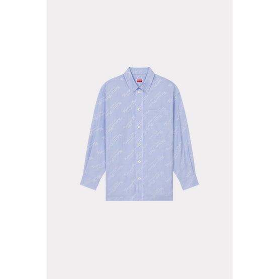 Men Kenzo By Verdy Oversized Shirt - Sky Blue