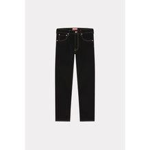 Men Drawn Varsity Bara Slim Fit J - Rinse Black Denim
