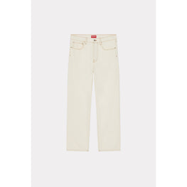 Men K Crea Crop Asagao Stght Fit J - Stone Bleached White Denim