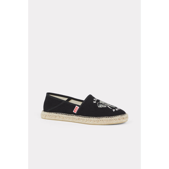 Men Kenzo Espadrille Slip-On Spe - Black