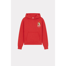 Men Cny Classic Hoodie - Cherry