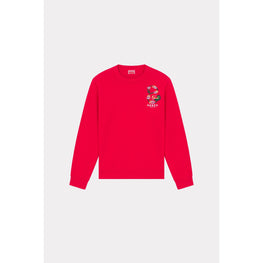 Men Cny Slim Sweatshirt - Cherry