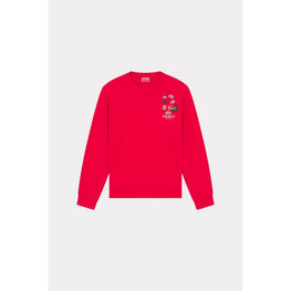 Men Cny Slim Sweatshirt - Cherry