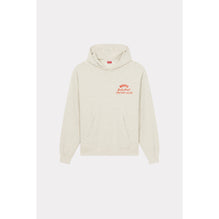 Men Drawn Varsity Oversize Hoodie - Pale Grey