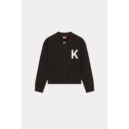 Men Kenzo Elephant Cardigan - Black