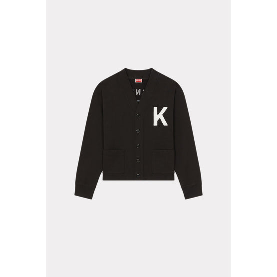 Men Kenzo Elephant Cardigan - Black