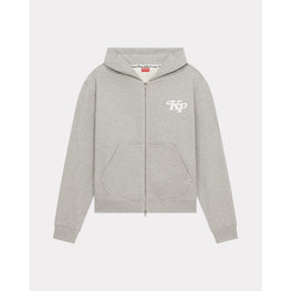 Men Kenzo By Verdy Full Zip Hoodie - Pearl Grey