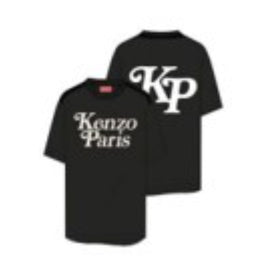 Men Kenzo By Verdy Oversize Tshirt - Black