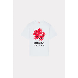 Men Drawn Varsity Classic T-Shirt - Off White