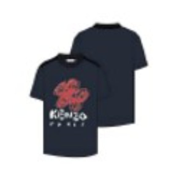 Men Drawn Varsity Classic T-Shirt - Midnight Blue
