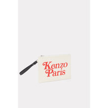 Men Large Clutch - Ecru