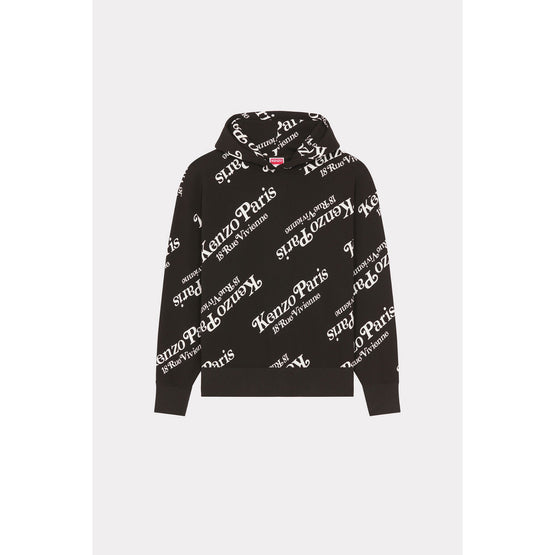 Men Kenzo By Verdy Oversize Hoodie - Black