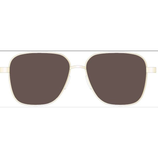 Men Lunette De Soleil - Dark Brown
