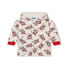 Kids Robe A Capuche - Cream