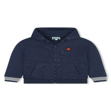 Kids Cardigan Jogging - Navy Blue