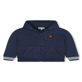 Kids Cardigan Jogging - Navy Blue
