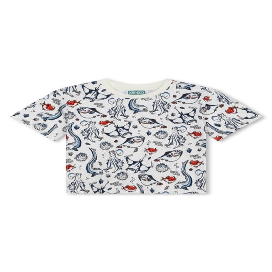 Kids Tee-Shirt Manches Courtes - White