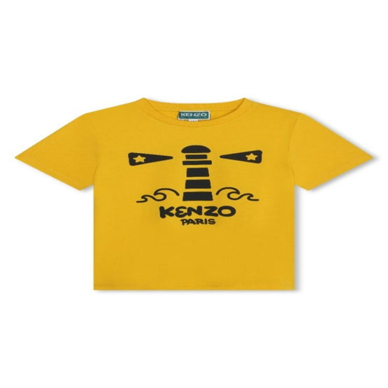 Kids Tee-Shirt Manches Courtes - Golden Yellow