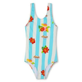 Kids Maillot De Bain 1 Pi?ce (85% P - Turquoise