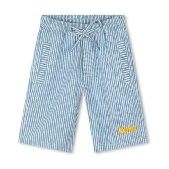 Kids Bermuda En Popeline (100% Coto - Sky Blue