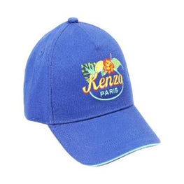 Kids Casquette En Serg? De Coton (1 - Electric Blue