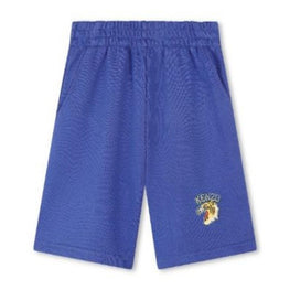 Kids Bermuda En Molleton (100% Coto - Electric Blue