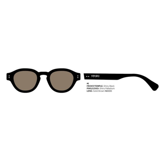 Men Lunette De Soleil - Black
