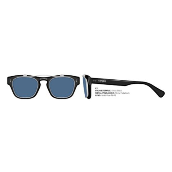 Men Lunette De Soleil - Black