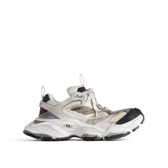 Men's Cargo Reduced Suede/Mesh/W - White/Grey